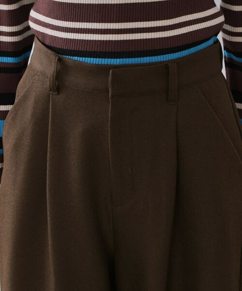 OPAQUE.CLIP / オペーク ドット クリップ パンツ | メランジ カーヴィーパンツ【洗濯機OK】 | 詳細12