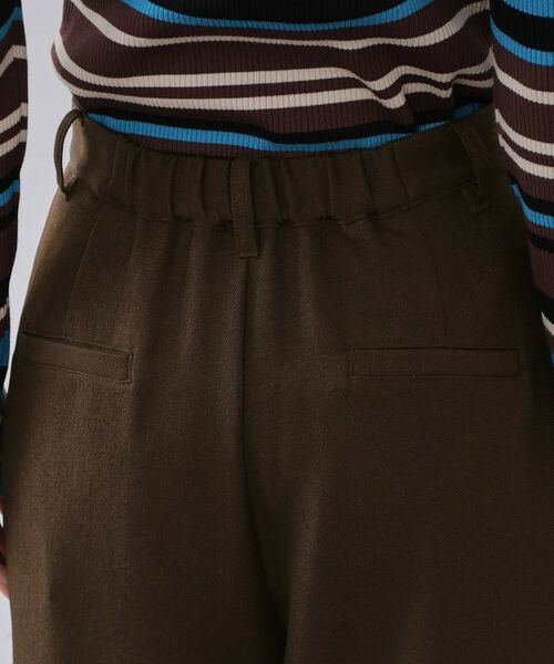 OPAQUE.CLIP / オペーク ドット クリップ パンツ | メランジ カーヴィーパンツ【洗濯機OK】 | 詳細13