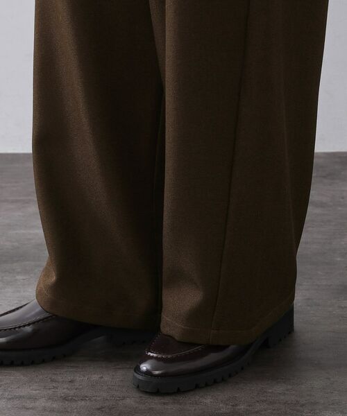 OPAQUE.CLIP / オペーク ドット クリップ パンツ | メランジ カーヴィーパンツ【洗濯機OK】 | 詳細15