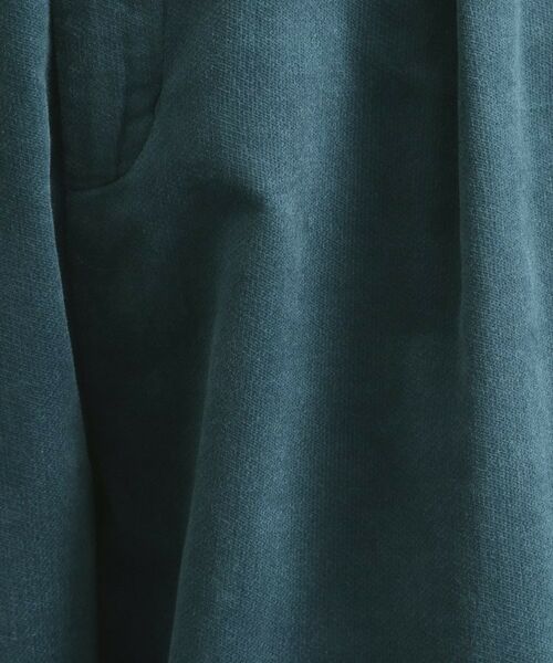 OPAQUE.CLIP / オペーク ドット クリップ パンツ | 別珍タックワイドパンツ【洗える】 | 詳細8