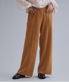 OPAQUE.CLIP / オペーク ドット クリップ パンツ | 【es】ニットワイドパンツ【洗濯機OK】