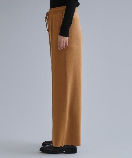 OPAQUE.CLIP / オペーク ドット クリップ パンツ | 【es】ニットワイドパンツ【洗濯機OK】 | 詳細10