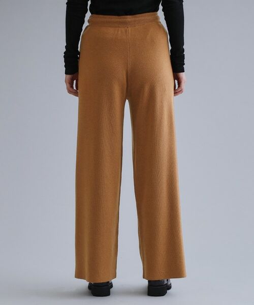 OPAQUE.CLIP / オペーク ドット クリップ パンツ | 【es】ニットワイドパンツ【洗濯機OK】 | 詳細11