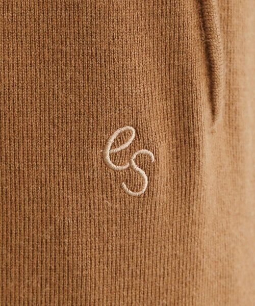 OPAQUE.CLIP / オペーク ドット クリップ パンツ | 【es】ニットワイドパンツ【洗濯機OK】 | 詳細8