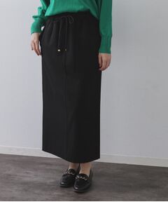 OPAQUE.CLIP / オペーク ドット クリップ ロング・マキシ丈スカート | 裏起毛イージーナロースカート／ネオサーモ【蓄熱素材／洗濯機洗い可