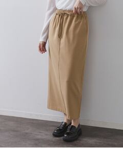 OPAQUE.CLIP / オペーク ドット クリップ ロング・マキシ丈スカート | 裏起毛イージーナロースカート／ネオサーモ【蓄熱素材／洗濯機洗い可