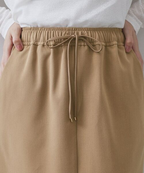 OPAQUE.CLIP / オペーク ドット クリップ ロング・マキシ丈スカート | 裏起毛イージーナロースカート／ネオサーモ【蓄熱素材／洗濯機洗い可 | 詳細16