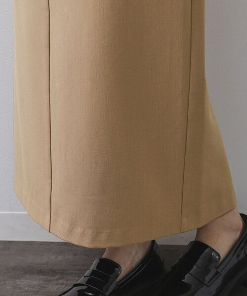 OPAQUE.CLIP / オペーク ドット クリップ ロング・マキシ丈スカート | 裏起毛イージーナロースカート／ネオサーモ【蓄熱素材／洗濯機洗い可 | 詳細18