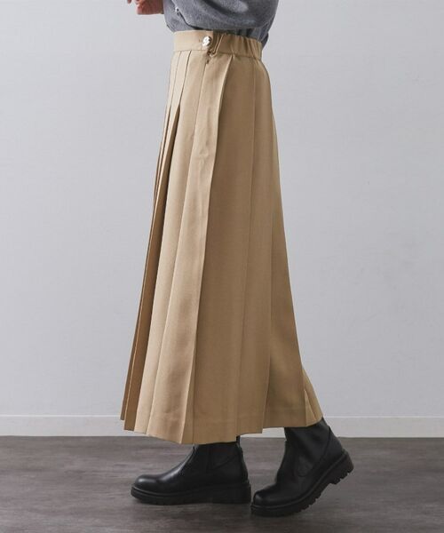 OPAQUE.CLIP / オペーク ドット クリップ ロング・マキシ丈スカート | ワイドプリーツスカート【洗濯機OK】 | 詳細10