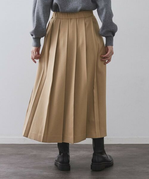 OPAQUE.CLIP / オペーク ドット クリップ ロング・マキシ丈スカート | ワイドプリーツスカート【洗濯機OK】 | 詳細5