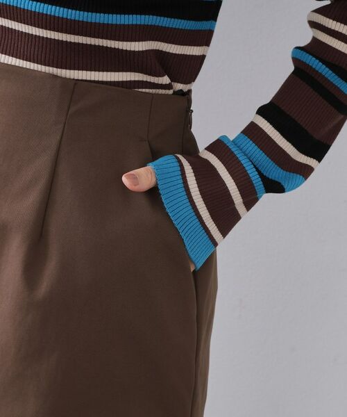 OPAQUE.CLIP / オペーク ドット クリップ ロング・マキシ丈スカート | チュールドッキングデザインスカート【洗濯機OK】 | 詳細13