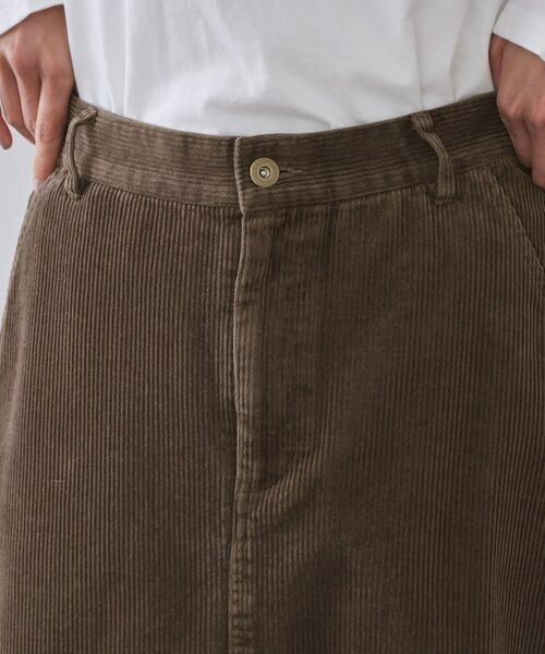 OPAQUE.CLIP / オペーク ドット クリップ ロング・マキシ丈スカート | コーデュロイナロースカート【洗濯機OK】 | 詳細16