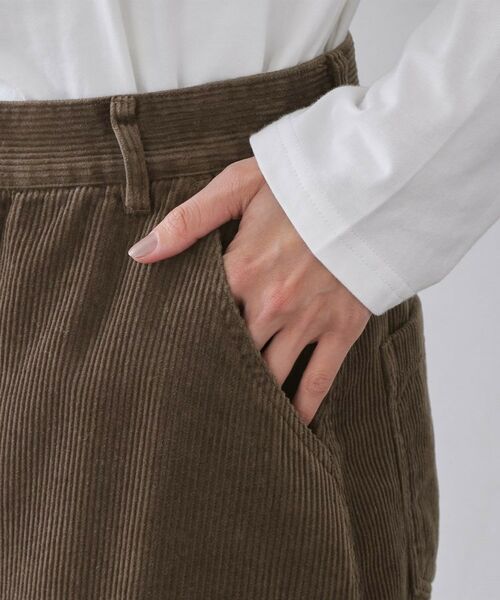 OPAQUE.CLIP / オペーク ドット クリップ ロング・マキシ丈スカート | コーデュロイナロースカート【洗濯機OK】 | 詳細18