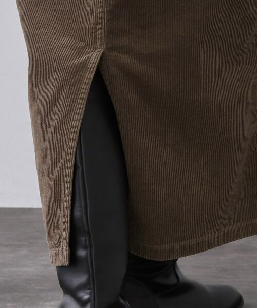 OPAQUE.CLIP / オペーク ドット クリップ ロング・マキシ丈スカート | コーデュロイナロースカート【洗濯機OK】 | 詳細20