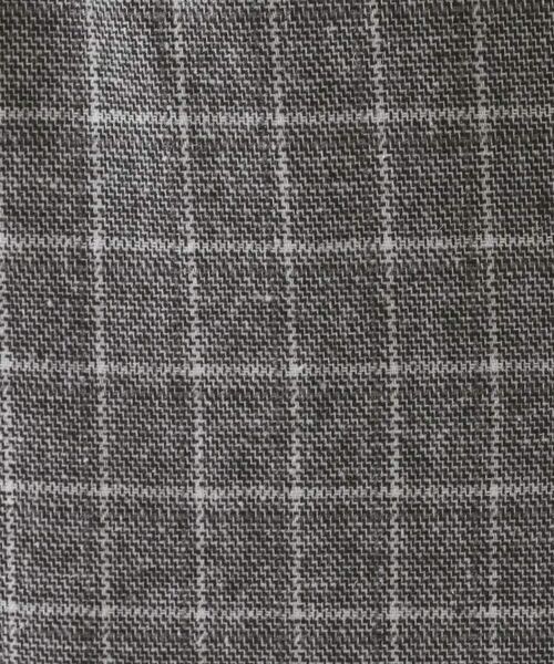 OPAQUE.CLIP / オペーク ドット クリップ ロング・マキシ丈スカート | チェックツイード ラップ風ナロースカート【洗濯機OK】 | 詳細4