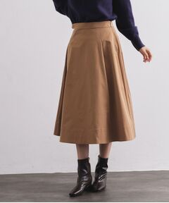 OPAQUE.CLIP / オペーク ドット クリップ スカート | タフタフレアスカート【洗濯機OK】