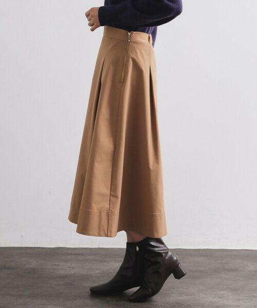 OPAQUE.CLIP / オペーク ドット クリップ スカート | タフタフレアスカート【洗濯機OK】 | 詳細10