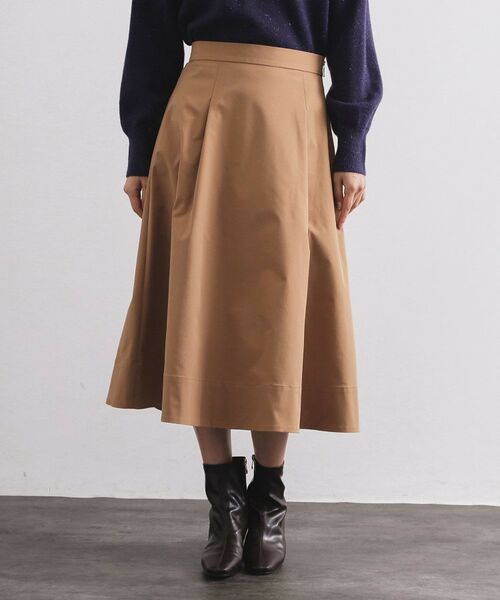 OPAQUE.CLIP / オペーク ドット クリップ スカート | タフタフレアスカート【洗濯機OK】 | 詳細9