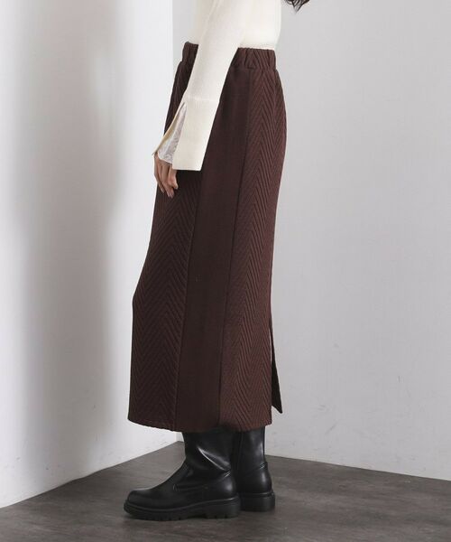 OPAQUE.CLIP / オペーク ドット クリップ ロング・マキシ丈スカート | キルティングイージーナロースカート【洗濯機OK】 | 詳細10