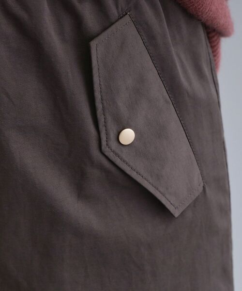 OPAQUE.CLIP / オペーク ドット クリップ ロング・マキシ丈スカート | 【es】リブナロースカート【洗濯機OK】 | 詳細8