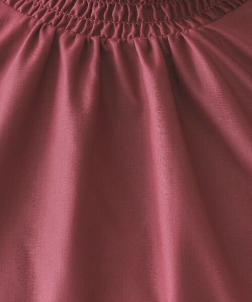 OPAQUE.CLIP / オペーク ドット クリップ シャツ・ブラウス | シャーリングハイネックブラウス【洗濯機OK】 | 詳細12