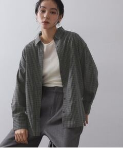 OPAQUE.CLIP / オペーク ドット クリップ シャツ・ブラウス | チェック柄レギュラーシャツ【洗濯機OK】