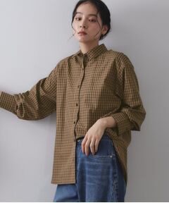 OPAQUE.CLIP / オペーク ドット クリップ シャツ・ブラウス | チェック柄レギュラーシャツ【洗濯機OK】