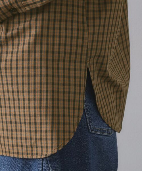 OPAQUE.CLIP / オペーク ドット クリップ シャツ・ブラウス | チェック柄レギュラーシャツ【洗濯機OK】 | 詳細14