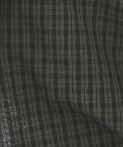 OPAQUE.CLIP / オペーク ドット クリップ シャツ・ブラウス | チェック柄レギュラーシャツ【洗濯機OK】 | 詳細4
