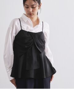 OPAQUE.CLIP / オペーク ドット クリップ シャツ・ブラウス | サテンキャミブラウス【洗濯機OK】