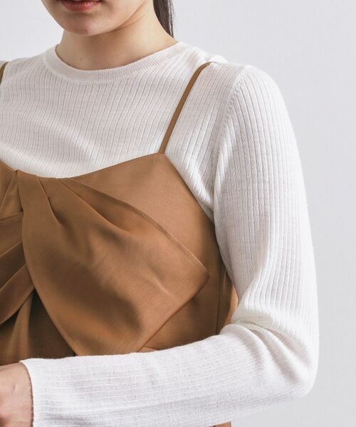 OPAQUE.CLIP / オペーク ドット クリップ シャツ・ブラウス | サテンキャミブラウス【洗濯機OK】 | 詳細18