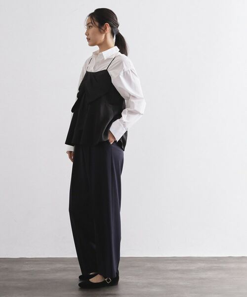 OPAQUE.CLIP / オペーク ドット クリップ シャツ・ブラウス | サテンキャミブラウス【洗濯機OK】 | 詳細3