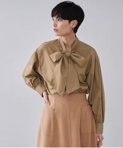 OPAQUE.CLIP / オペーク ドット クリップ シャツ・ブラウス | ボウタイブラウス【洗濯機OK】