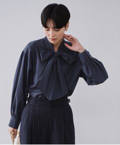 OPAQUE.CLIP / オペーク ドット クリップ シャツ・ブラウス | ボウタイブラウス【洗濯機OK】