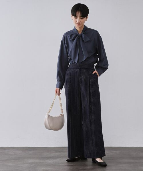 OPAQUE.CLIP / オペーク ドット クリップ シャツ・ブラウス | ボウタイブラウス【洗濯機OK】 | 詳細10