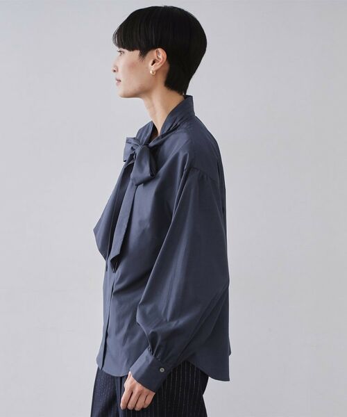 OPAQUE.CLIP / オペーク ドット クリップ シャツ・ブラウス | ボウタイブラウス【洗濯機OK】 | 詳細14