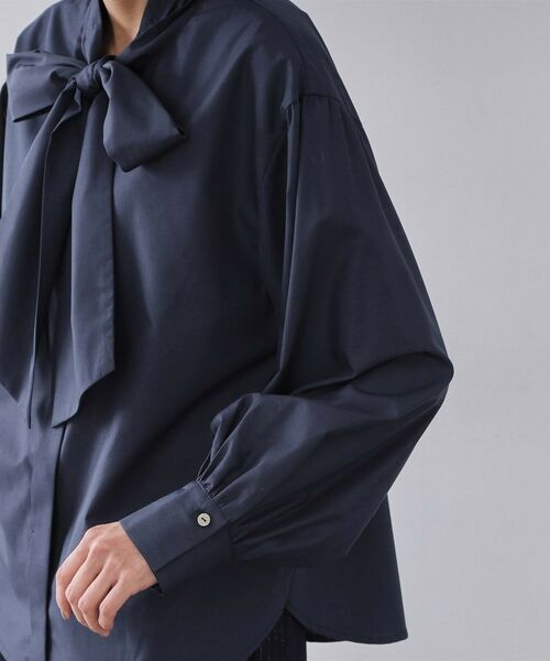 OPAQUE.CLIP / オペーク ドット クリップ シャツ・ブラウス | ボウタイブラウス【洗濯機OK】 | 詳細18