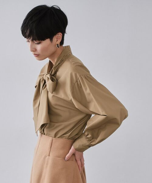 OPAQUE.CLIP / オペーク ドット クリップ シャツ・ブラウス | ボウタイブラウス【洗濯機OK】 | 詳細5