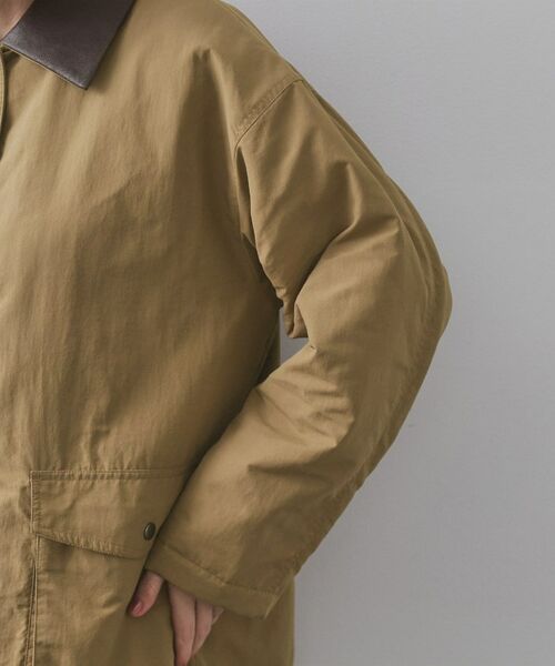 OPAQUE.CLIP / オペーク ドット クリップ ステンカラーコート | 《CLASSY掲載》ステンカラー中綿コート【洗濯機OK】 | 詳細13