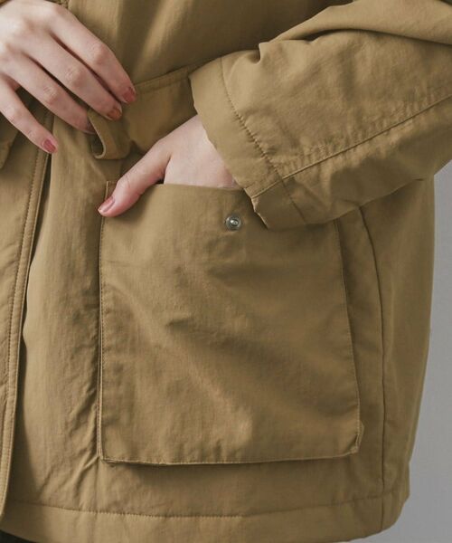 OPAQUE.CLIP / オペーク ドット クリップ ステンカラーコート | 《CLASSY掲載》ステンカラー中綿コート【洗濯機OK】 | 詳細14