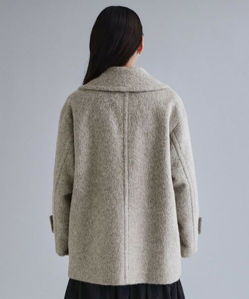 OPAQUE.CLIP / オペーク ドット クリップ その他アウター | 【es】《Mapel／マペル》シャギーミドルコート | 詳細11