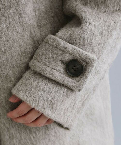 OPAQUE.CLIP / オペーク ドット クリップ その他アウター | 【es】《Mapel／マペル》シャギーミドルコート | 詳細14