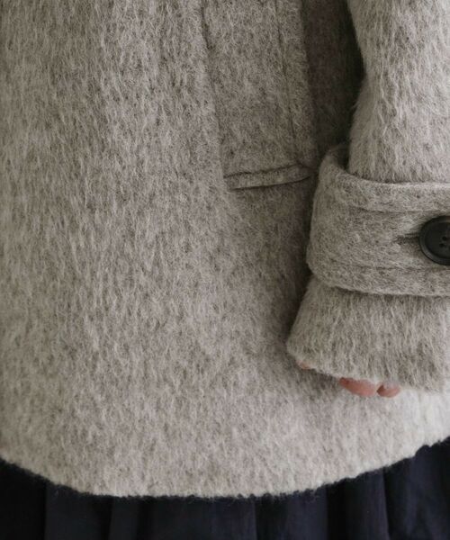 OPAQUE.CLIP / オペーク ドット クリップ その他アウター | 【es】《Mapel／マペル》シャギーミドルコート | 詳細16