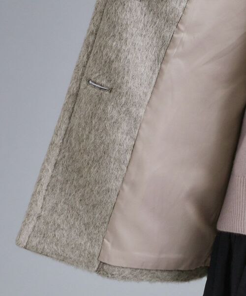 OPAQUE.CLIP / オペーク ドット クリップ その他アウター | 【es】《Mapel／マペル》シャギーミドルコート | 詳細17