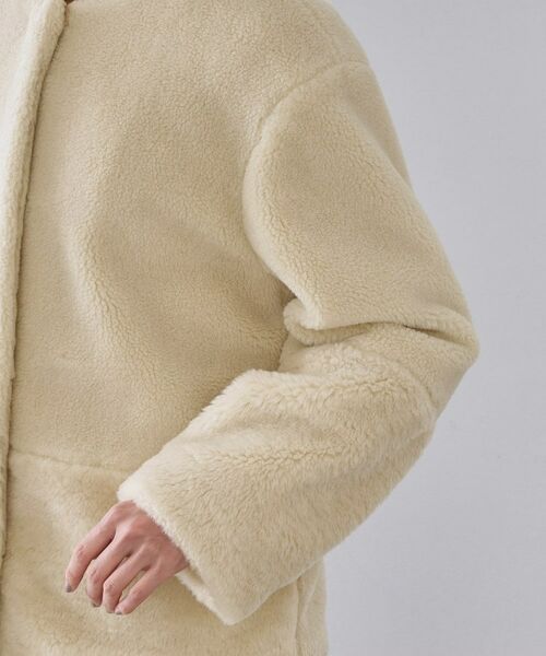 OPAQUE.CLIP / オペーク ドット クリップ その他アウター | フェイクボア切替ショートコート | 詳細13