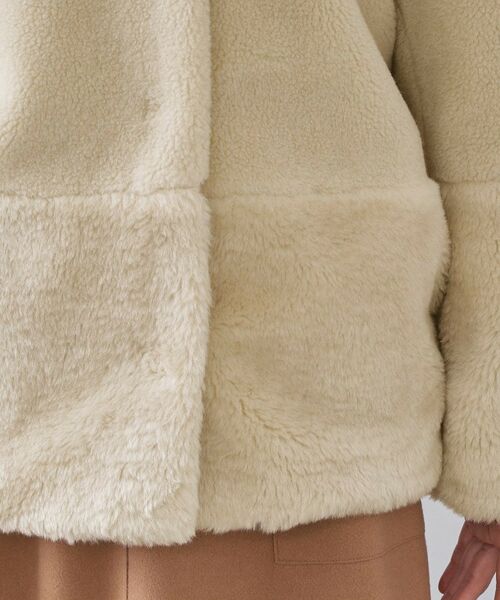 OPAQUE.CLIP / オペーク ドット クリップ その他アウター | フェイクボア切替ショートコート | 詳細15