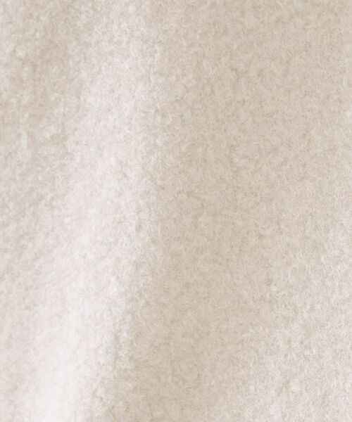 OPAQUE.CLIP / オペーク ドット クリップ その他アウター | もこもこノーカラージップミドルコート【洗える】 | 詳細8