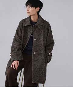 OPAQUE.CLIP / オペーク ドット クリップ ステンカラーコート | ヘリンボーンステンカラーコート