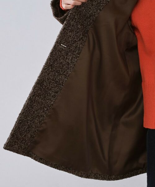 OPAQUE.CLIP / オペーク ドット クリップ ステンカラーコート | ヘリンボーンステンカラーコート | 詳細17