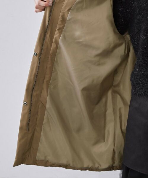 OPAQUE.CLIP / オペーク ドット クリップ その他アウター | 撥水キルティングロングコート【洗える】 | 詳細18